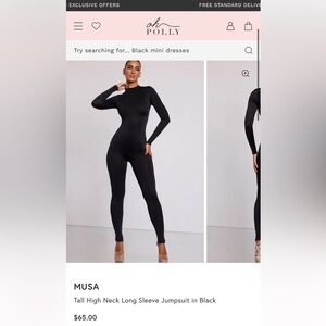 OH POLLY MUSA HIGH NECK JUMPSUIT